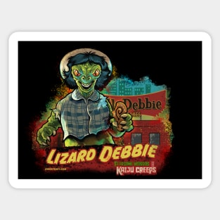 Lizard Debbie Snack Cakes Sticker